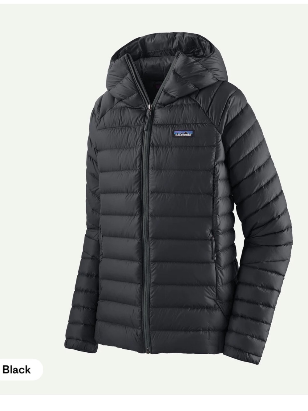 Patagonia Women's Down Sweater Hoody - Black Medium